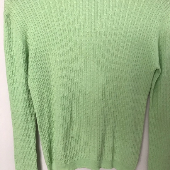 Lilly Pulitzer cashmere sweater cable knit - Picture 2 of 5